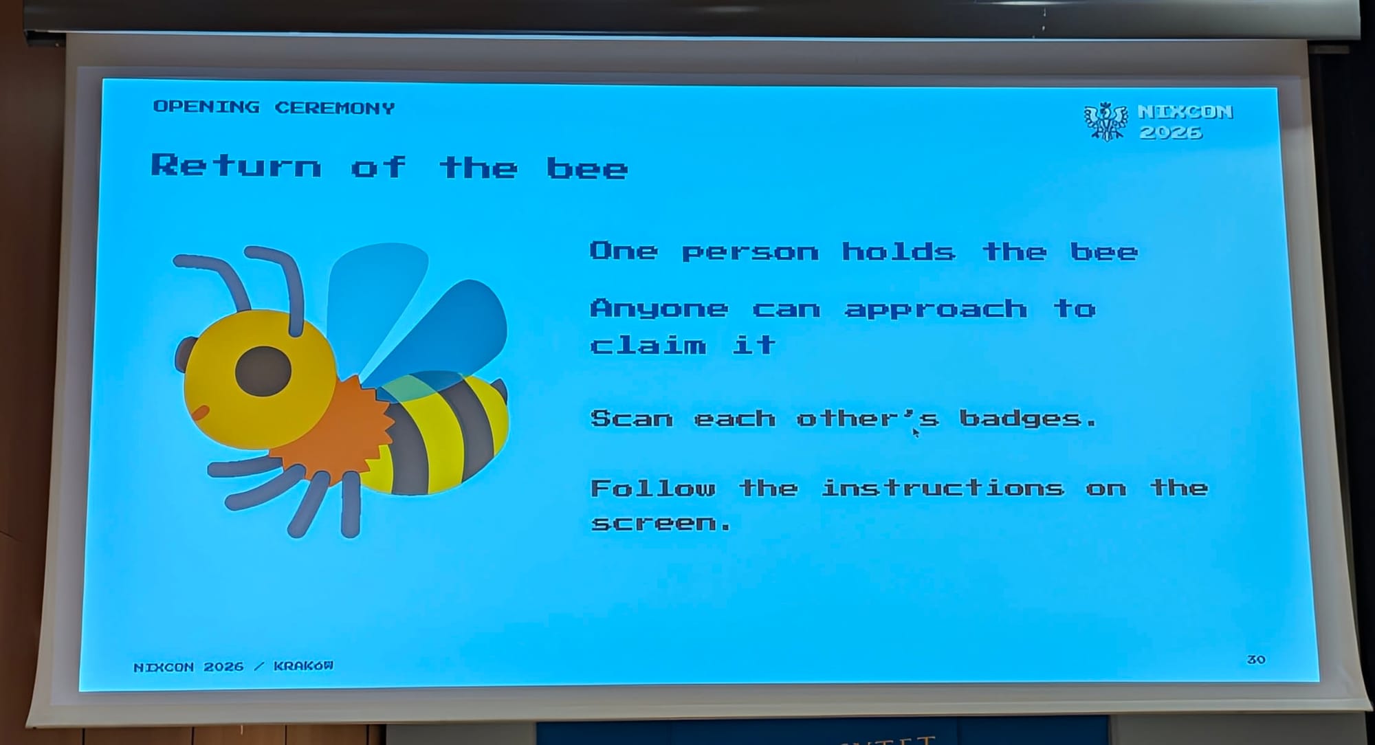 the_bee_nixcon2026.jpeg